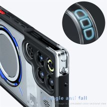 For nubia RedMagic 11 Pro Plus Case nubia RedMagic 11 Pro 11 Pro Plus Cover Funda Luxury Clear PC + TPU Shockproof Phone Cover