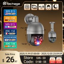 Techage UHD 4K 8MP 4MP 5MP Telecamera IP Avviso luce rossa-blu Rilevamento umano Protezione di sicurezza POE Telecamera di videosorveglianza