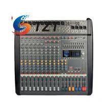 TZT S-1200 1200 W * 2 professionelle 12-Kanal-betriebene Mischpult-Mischpult für Bühnen-Hochzeitszeremonie KTV