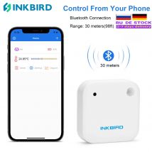 IBS-TH2 Impermeabile Bluetooth Magnetico Interno Comodo Sensore di Temperatura Misuratore Termometro App Allarme Dati di Controllo Remoto