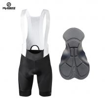 YKYW  Sommer-Radhose mit Trägerhose, Outdoor-Bekleidung, atmungsaktiv, stoßfest, Schwammpolster, fester Fahrradhose, 6 Stunden gepolstertes Reiten