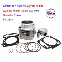 91MM Zylinder Kit für CF MOTO CF moto 450 550 400CC 500CC ATV UTV SSV CFORCE UFORCE ZFORCE X5 u5 Z5