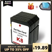 Últimas Naving FM5T-19H449-KA AU NZ mapas tarjeta SD Navi 2022 para Ford K8 Mondeo Ranger navegación para coche actualización GPS tarjeta SD mapa
