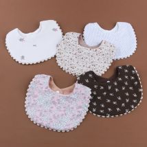 Baumwolle Gause Baby Lätzchen Säugling Kinder Bandana Spucktuch Weiche Doppelseitige Neugeborenen Fütterung Speichel Handtuch Kleinkind Lätzchen Schal
