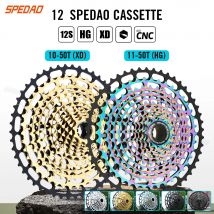 Spedao MTB-Kassette 10-50T 11-50T Mountainbike 12-Gang-Kassette SuperLight Full CNC XD HG 12-Gang-Schwungräder MTB-Fahrradteile