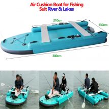 Aufblasbares Outdoor-Plattform-Set zum Angeln, 1,28 mm Dicke, starke Stabilität, verschleißfeste Paddleboard-Boote, maximale Belastung 350 kg