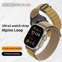 Kebitt New High Quality Nylon Strap Alpine Loop For Apple Watch Series 11 10 9 8 7 6 5 Se 3 Ultra 3 2 Band Iwatch 46mm 45mm 49mm