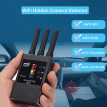 G638 Anti Spy Rilevatore di segnale RF wireless Bug GSM GPS Tracker Dispositivo di intercettazione per fotocamera nascosta Versione professionale militare