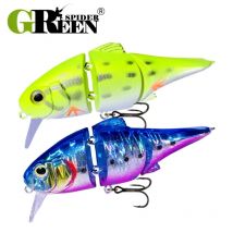 NEUE 70MM 10,3G Joint Angeln Locken Schwimmende Swimbait Wobbler Wobbler Minnow Künstliche Harten Köder Bass Pike Tackle