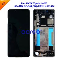 AMOLED LCD originale per Sony Xperia 10 III Display LCD per Sony Xperia 10 III XQ-BT52 Touch Screen Digitizer Assembly