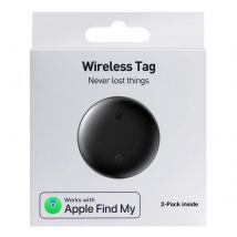 Air Tag-2 Pack: iOS Trova il mio tracker Bluetooth, adatto per chiavi/bagagli/mochilas, solo iOS, non compatibile con Android