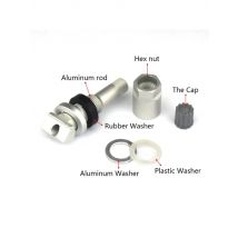 4 Pcs Tire Pressure Monitoring Tpms OE Tyre Pressure Sensor Valve Stem Replacement Valve Repair Kit