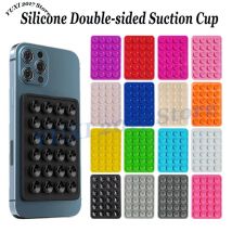 1/2/5/10PCS Platz doppelseitige Saugnapf Befestigungs Pad doppelseitige Silikon Saugnapf handy Leuchte Saugnapf