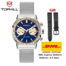 Orologio cronografo TOPHILL Orologio da corsa Orologio Seagull 1963 Orologio ST19 Movimento Vetro zaffiro Militare limitato