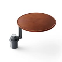 YZ Car Water Cup Extended Table Board For Tesla Model 3 Y juniper Kia Hyundai Solid Wood Suspended 360° Rotation Food Drink Tray