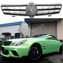 Neuer Front Racing Center Grille Facelift Bumper Grill für Mercedes Benz W219 CLS Klasse 2005–2007 GTR