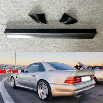 For Mercedes SL R129 1989-2001 Sport Rear Trunk Spoiler Ducktail Frp Fiberglass