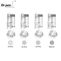 Dr. Pen H6 Cartridge 5 PCS 18 Pin 36 Pin 42 PIN Round Nano Derma Stamp Needle Support 3ML Serum