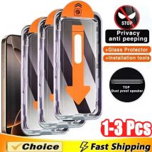 Protector de pantalla de privacidad para iPhone 16 17 Pro Max 15 13 11 12 14 Pro Max Mini SE XR 7