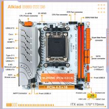 ERYING AM5 Motherboard supports AMD Ryzen 7000 series CPU processors DDR5 dual channel Memory RAM ITX B650i 2*Pcie4.0x4 M.2 NVME