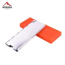 Campeggio Portatile 9/10 Piatti Stufa Vento Shield Pieghevole Esterna di Picnic BARBECUE Bruciatore A Gas Antivento Protezione Dello Schermo Pentolame E Utensili Per Cucinare Forniture