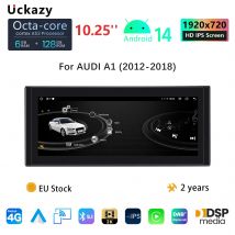 8 Core Android 14 Drahtlose Carplay Für AUDI A1 2012-2018 Radio Video Multimedia GPS Navigation Stereo Bildschirm kopf Einheit 4G