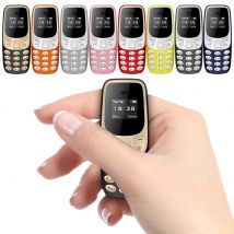 SERVO BM10 Mini telefon komórkowy 2 karta SIM słuchawki Bluetooth zmieniacz głosu Dialer niskie