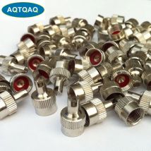 4 Teile/los Kupfer Auto Lkw Motorrad Fahrrad Reifen Rad Vorbau Luft Ventil Kappe