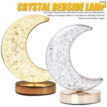 1-2PCS Schlafzimmer 3 Farbe Touch Dimmen Nachtlicht Mädchen Kinderzimmer Wohnkultur Nacht LED Umgebungs Tisch mond Sterne Atmosphäre Lampe