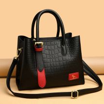 Neue Modedesignerin Echt leder Frauen Einkaufstaschen Luxus Schulter Krokodil Geldbörsen Kuh Handtaschen Retro-Tasche