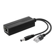 POE Splitter 48V to 12V/5V IEEE 802.3af Output Power Over Ethernet Splitter Adapter  Security System (Plug and Play)