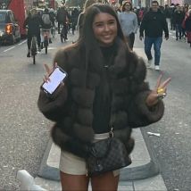 QUEENTINA Winter Neue frauen Kalten Echt Fox Pelzmantel Mit Kragen Besonders Mantel Leder Weibliche