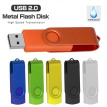 128 GB Hochgeschwindigkeits-USB 2.0-Mini-Stick aus Metall, 16 GB, 32 GB, 64 GB, 8 GB, wasserdicht, 256 GB USB-Flash-Laufwerk, tragbare Computer-Flash-Disk