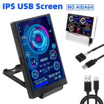 Schermo secondario IPS tipo C da 3,5 pollici per computer CPU GPU RAM HDD Monitor Display USB USB NO