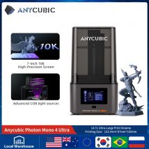 ANYCUBIC Photon Mono 4 Ultra 7 Inch 10K LCD 3D Printers High Speed UV Resin 3D Printer Printing Size  236mm*231mm*430mm 2.2L