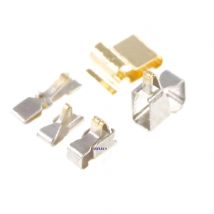 10 50 100 1000 Stück SMT Feder kontakt Low Profile Antennen schrapnell Batterie leitender Anschluss in Klebeband verpackt