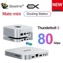 2025 Beelink Mate Mini Docking Station Thunderblot 5 High Speed for Mac Mini PC SER9 SER8 SER5 Laptop Gaming Computer EX Pro