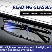 Modische hochauflösende Lesebrille für Menschen mittleren Alters und ältere Menschen, ultraleichte Anti-Blaulicht-Presbyopie-Brille
