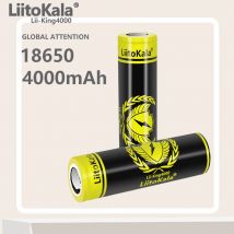 1-20 stücke liitokala Lii-King4000 höchste Kapazität 4000 3,6 mah Batterie original V wiederauf ladbare Batterien für Flashligh