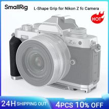 SmallRig Z fc Handgrip L-Shape Grip for Nikon Z fc Camera  Side Handle with 1/4"-20 Screw Mount Retro-Style Handle -3480