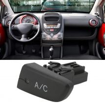 Pulsante interruttore aria condizionata AC con tappo 6554KX sostituzione per Citroen C1 2005-2014