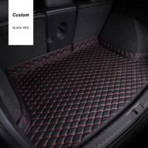 Maßgeschneiderte Kofferraummatten für BMW Serie 3 E46 E90 E91 E92 E93 F30 F31 Auto-Innenraum-Schutzpolster Anti-Schmutz-Luxus-Lederteppich