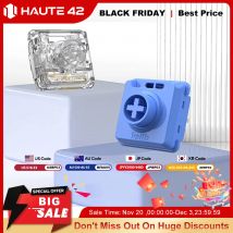 Haute42 Kailh Interruttore in cristallo a basso profilo personalizzato per controller Hitbox Interruttore motore eolico a basso profilo per tastiera meccanica