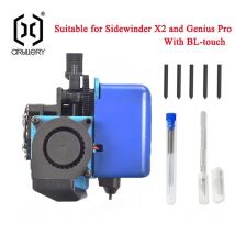 Artillery Sidewinder X2 und Genius Pro Extruder-Kit, automatische Nivellierung, geeignet für