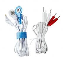 Elektro schock drähte Kabel Elektro therapie Elektroden kabel für Zehner Massage gerät Puls therapie Elektroden handschuhe ems Muskels timulator