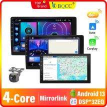 BQCC 2 DIN 4 Core Autoradio Per Nissan Toyota Kia 7 "/9"/10 "Universale WIFI di Navigazione GPS Lettore Multimediale Android Car Audio