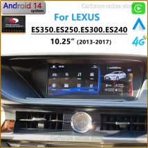 Per Lexus ES350 Android 14 Qualcomm ES400 ES200 CarPlay Autoradio Stereo Navigazione GPS HD Schermo da 10.25 pollici Lettore multimediale