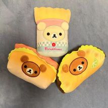 Taco Rilakkuma Plüsch-Sandwich-Bär Stofftier Kawaii Brot-Serie Rilakkuma Raumdekoration Niedliche Anime-Plüschtiere Kindergeburtstagsgeschenke
