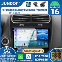 Per Dodge Journey Fiat Leap Freemont 2011 - 2020 Autoradio Lettore Multimediale di Navigazione GPS DSP 4G Wifi Carplay Auto Android 16