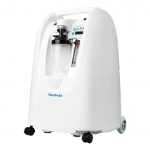 Concentratore di ossigeno medico da 5 litri 93%±3% Macchina per ossigeno per uso domestico ad elevata purezza con ventilatore per ossigeno con tazza di atomizzazione